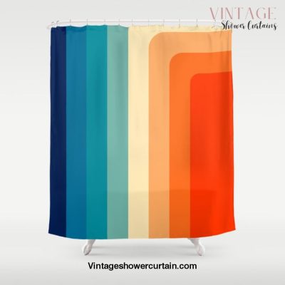 80s Vintage palette Shower Curtain Offical Vintage Shower Curtain Merch