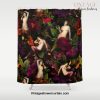 Antique Nymphs In Botanical Night Flower Garden Shower Curtain Offical Vintage Shower Curtain Merch