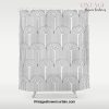 Art Deco Arch Pattern IX Shower Curtain Offical Vintage Shower Curtain Merch