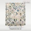 Art Deco Marble Tiles in Soft Pastels Shower Curtain Offical Vintage Shower Curtain Merch