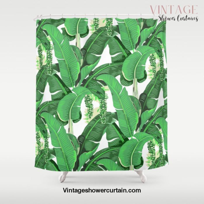 banana leaves brazilliance Shower Curtain Offical Vintage Shower Curtain Merch