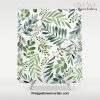 Botanical leaves -Watercolor Shower Curtain Offical Vintage Shower Curtain Merch