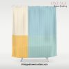 Color Block Line Abstract III Shower Curtain Offical Vintage Shower Curtain Merch