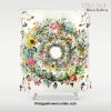 Cream floral spiral Shower Curtain Offical Vintage Shower Curtain Merch