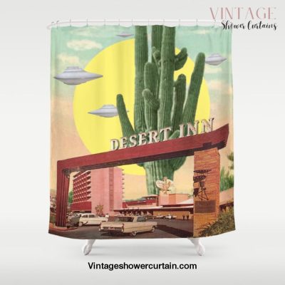 Desert Inn Shower Curtain Offical Vintage Shower Curtain Merch