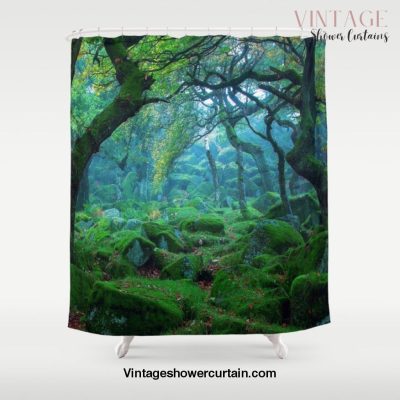 Enchanted forest mood Shower Curtain Offical Vintage Shower Curtain Merch