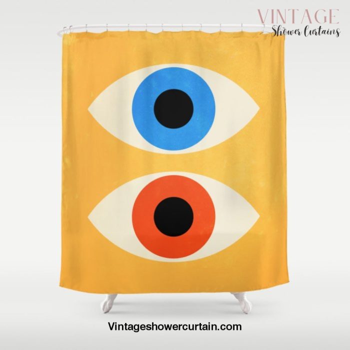 Eyes | Bauhaus III Shower Curtain Offical Vintage Shower Curtain Merch