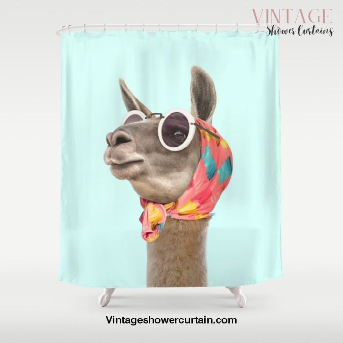 FASHION LAMA Shower Curtain Offical Vintage Shower Curtain Merch