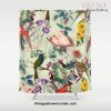 Floral and Birds VIII Shower Curtain Offical Vintage Shower Curtain Merch