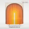 Gradient Arch - Vintage Orange Shower Curtain Offical Vintage Shower Curtain Merch