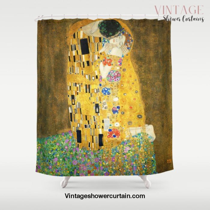 Gustav Klimt The Kiss Shower Curtain Offical Vintage Shower Curtain Merch