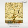 Gustav Klimt The Tree Of Life Shower Curtain Offical Vintage Shower Curtain Merch