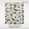 Halloween X-Ray Shower Curtain Offical Vintage Shower Curtain Merch