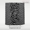 Joy Division - Unknown Pleasures Shower Curtain Offical Vintage Shower Curtain Merch