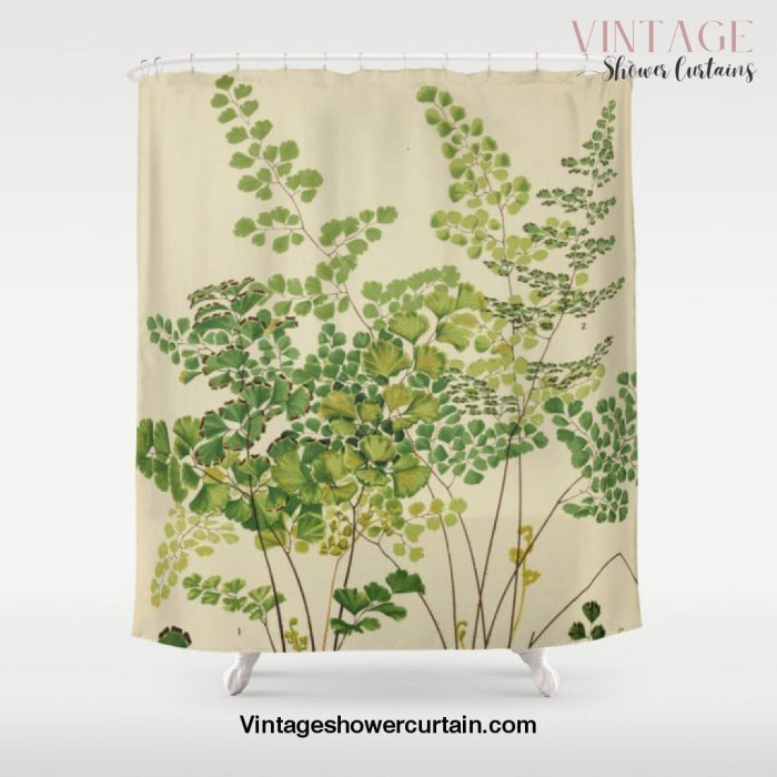 Maidenhair Ferns Shower Curtain Offical Vintage Shower Curtain Merch