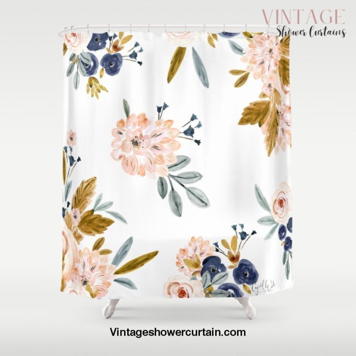 Mason Vintage Roses Shower Curtain Offical Vintage Shower Curtain Merch