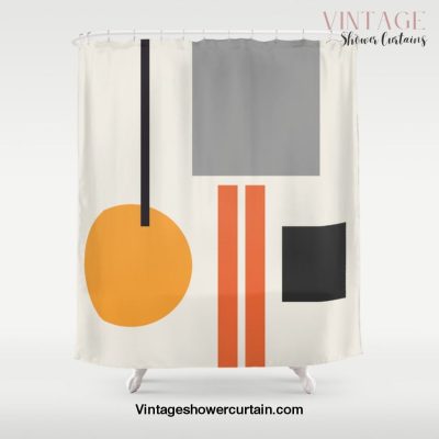 Mid Century 05 Shower Curtain Offical Vintage Shower Curtain Merch