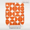 Mid Century Modern Geometric 04 Orange Shower Curtain Offical Vintage Shower Curtain Merch