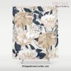 Modern Floral Shower Curtain Offical Vintage Shower Curtain Merch