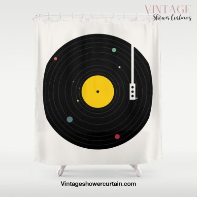 Music, Everywhere Shower Curtain Offical Vintage Shower Curtain Merch