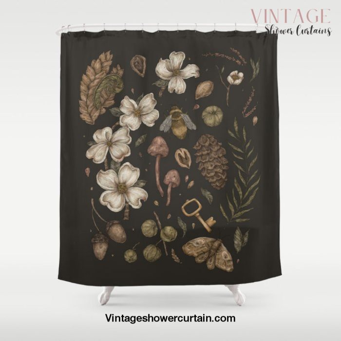 Nature Walks Shower Curtain Offical Vintage Shower Curtain Merch