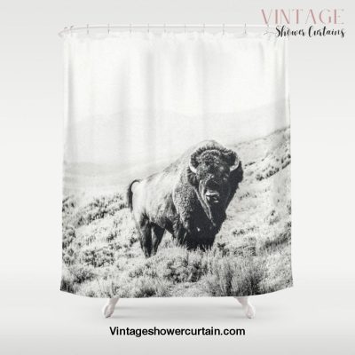 Nomad Buffalo Shower Curtain Offical Vintage Shower Curtain Merch