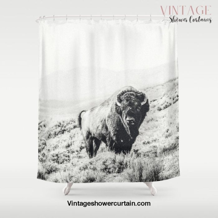 Nomad Buffalo Shower Curtain Offical Vintage Shower Curtain Merch