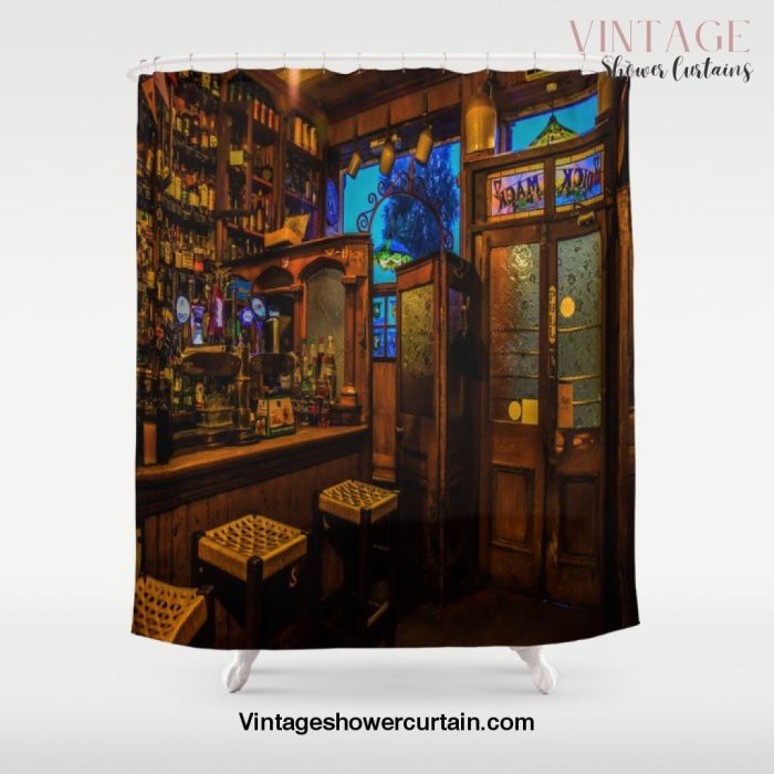 Old Irish Pub Shower Curtain Offical Vintage Shower Curtain Merch