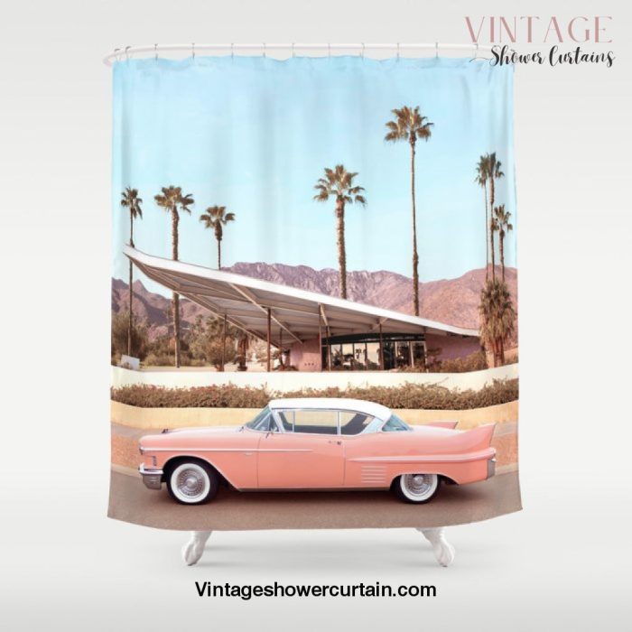 Palm Springs Shower Curtain Offical Vintage Shower Curtain Merch