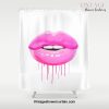 Pink lips Shower Curtain Offical Vintage Shower Curtain Merch