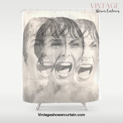 Psycho Shower Curtain Offical Vintage Shower Curtain Merch