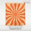 Retro Sun Vintage 70s 2 Orange Shower Curtain Offical Vintage Shower Curtain Merch