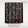 Rock and roll Band Shower Curtain Offical Vintage Shower Curtain Merch