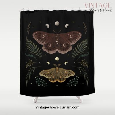 Saturnia Pavonia Shower Curtain Offical Vintage Shower Curtain Merch