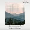 Smoky Mountain Pastel Sunset Shower Curtain Offical Vintage Shower Curtain Merch