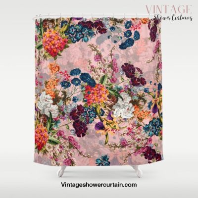 Summer Botanical Garden VIII - II Shower Curtain Offical Vintage Shower Curtain Merch