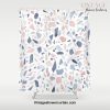 Terrazzo vintage pastel blue pink Shower Curtain Offical Vintage Shower Curtain Merch