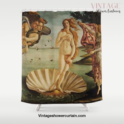 The Birth of Venus by Sandro Botticelli Shower Curtain Offical Vintage Shower Curtain Merch