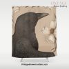 The Crow and Dogwoods Shower Curtain Offical Vintage Shower Curtain Merch