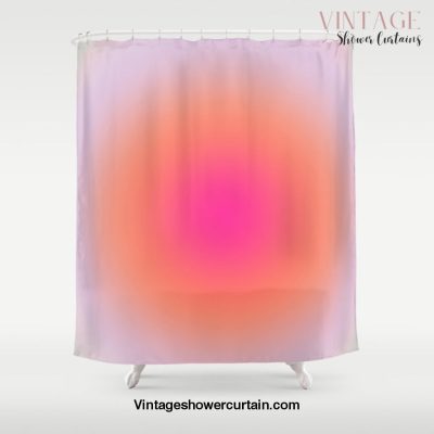 Vintage Colorful Gradient Shower Curtain Offical Vintage Shower Curtain Merch