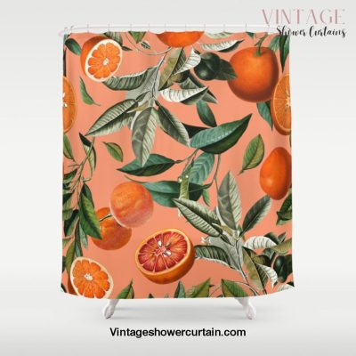 Vintage Fruit Pattern XII Shower Curtain Offical Vintage Shower Curtain Merch