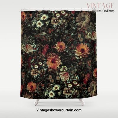 Vintage Garden IV Shower Curtain Offical Vintage Shower Curtain Merch