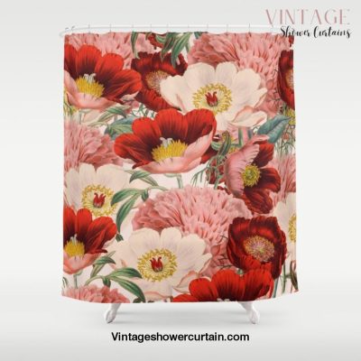 Vintage Garden #society6 Shower Curtain Offical Vintage Shower Curtain Merch