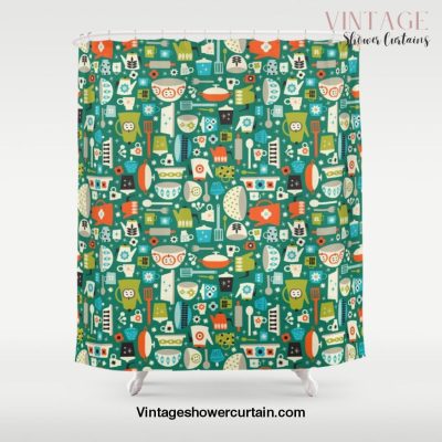 Vintage Kitchen Shower Curtain Offical Vintage Shower Curtain Merch