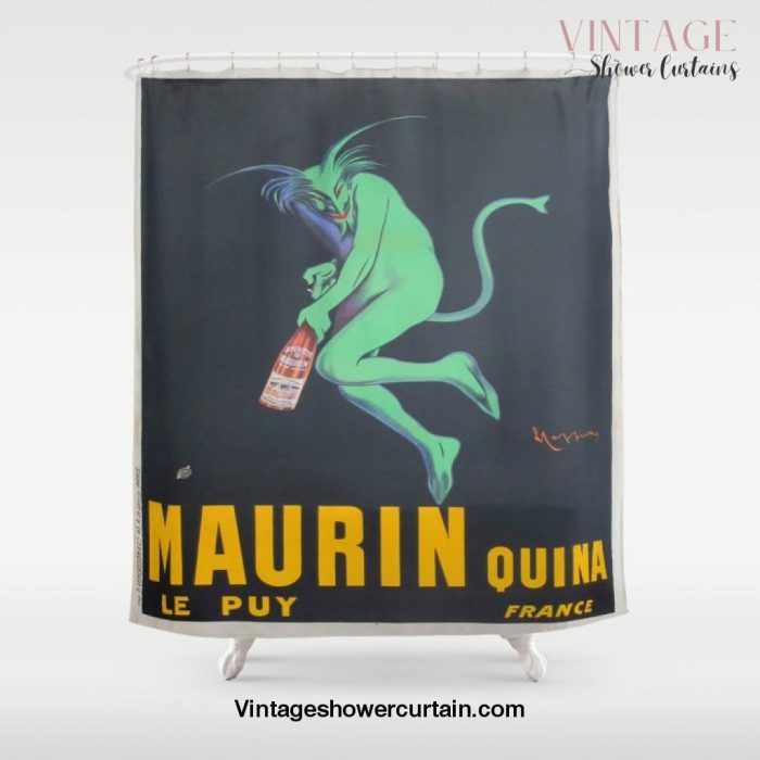 Vintage poster - Maurin Quina Shower Curtain Offical Vintage Shower Curtain Merch