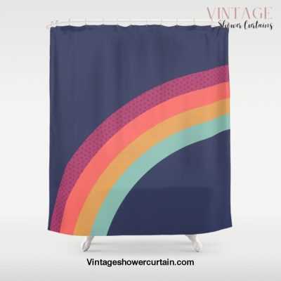 Vintage Rainbow Shower Curtain Offical Vintage Shower Curtain Merch