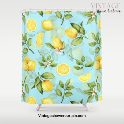 Vintage & Shabby Chic - Lemonade Shower Curtain Offical Vintage Shower Curtain Merch