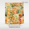 Vintage & Shabby Chic - Sunny Gold Botanical Flowers Summer Day Shower Curtain Offical Vintage Shower Curtain Merch