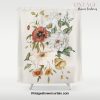 Wildflower Bouquet Shower Curtain Offical Vintage Shower Curtain Merch